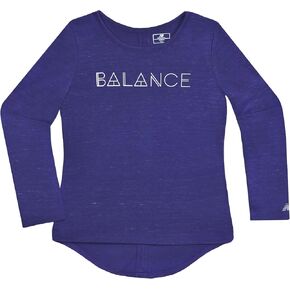 New Balance Girls' Long Sleeve Performance Tee