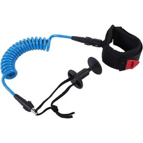 Boogie Board Leash Replacement,Bodyboard Coiled Wrist Leash Board Surfing Accessories 5.5MM/5ft