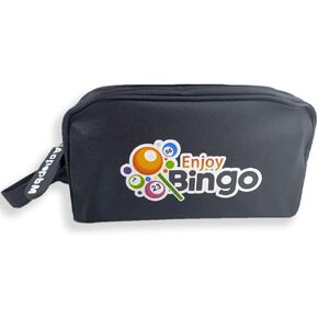 Waterproof Bingo Daubers Bag for Bingo Game Lovers- Large Capacity Women's Portable Storage Case, Cosmetic Bag, and Travel Bag