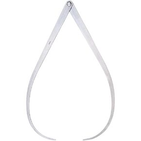 Starrett Caliper with High-Grade Steel Legs and Improved Joint Design for Tension Adjustment - 36" Size and Capacity, Firm-Joint Type, Flat Leg Style - 26-36 in Saudi Arabia
