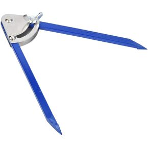 Industrial Marking Gauge Scribing Gauge Spring Hand Tool Hinge Joint Scriber Fitter Gauge Divider Caliper(150mm)