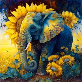 Stalente Diamond Painting Kits for Adults Cat, 5D DIY Diamond Art Kits for Beginners Round Full Drill Diamond Painting for Home Wall Decoration Gift 12×12inch, Animal