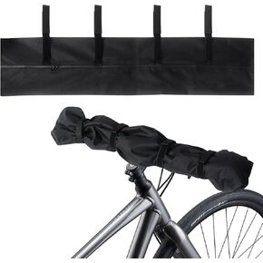 Klmnop Bike Handlebar Cover, Waterproof and Dustproof Handlebar Protective Cover, Handlebar Cover for Bicycle(Black)