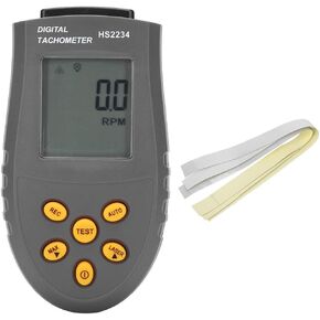 HS2234 Tachometer Non Digital Display Solves the Problem of Night Reading Speedometer Digital Tachometers(Black)