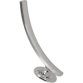 Hickory Hardware Transitional P2145-CH-5B American Diner Collection Wall Hangers, 5 Pack Wall Hook 7/8 Inch Center to Center, Durable Zinc Material Chrome Finish - Wall Mount Hooks for Hanging