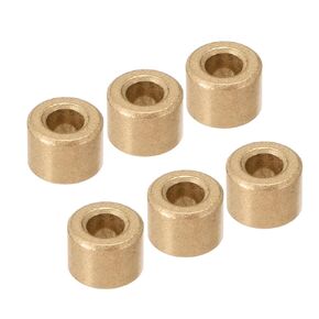 1pcs Sleeve Bearings - [25mm Bore Dia x 32mm OD x 20mm Length] Sintered Bronze Bushing for Industrial Equipment, Self-Lubricating, Gold Tone