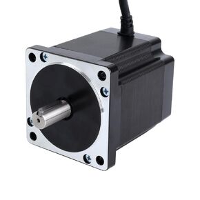 STEPPERONLINE Nema 34 Stepper Motor 8.0Nm(1132.89oz.in) 6.0A 86x86x98mm 4 Wires CNC