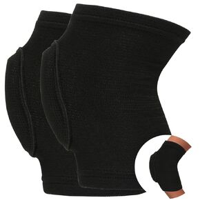 Brace Pads Elbow Protector, 1 Pair XS Arm Brace Support Fitness Arm Knee Protector, Breathable Anti-Collision Sponge Elbow Protection Pads for Basketball Football Tandem Elbow Pads Volleyball Black