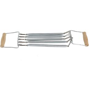 Wooden Handle Removable Spring Chest Expander Developer Household Exercise Muscle Fitness Equipment