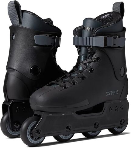 Impala Rollerskates Impala Lightspeed Inline Skate Black 14 (US Men's 12, Women's 14) M in Saudi Arabia