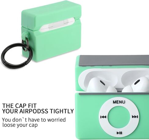 [2Pack] Maxjoy for Airpods Pro 2nd Generation Case, Silicone Protective Covers Game Player Design for Airpods Pro 2022, [Front LED Visible] Compatible with Apple Airpods Pro 2 Case in Saudi Arabia