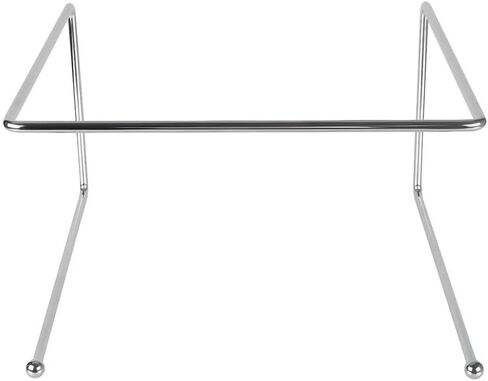 OCS Parts Pro Series 12-Inch Chrome Metal Pizza Stand | Food Display Stand for Home, Restaurants, Parties, Bakeries and Catered Events in Saudi Arabia