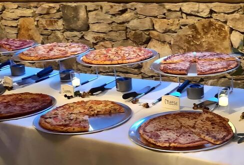 OCS Parts Pro Series 12-Inch Chrome Metal Pizza Stand | Food Display Stand for Home, Restaurants, Parties, Bakeries and Catered Events in Saudi Arabia