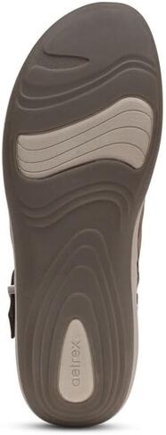 حذاء طويل للكاحل من الجلد للنساء من Aetrex - حذاء طويل قابل للتعديل مع سحابات جانبية وإبزيم - حذاء مريح لدعم قوس القدم قصير كاجوال in Kuwait