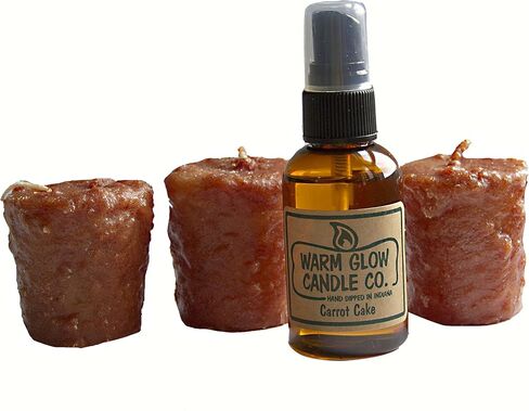 Warm Glow Candle Company Carrot Cake Hearth Candle w/Tin in Saudi Arabia
