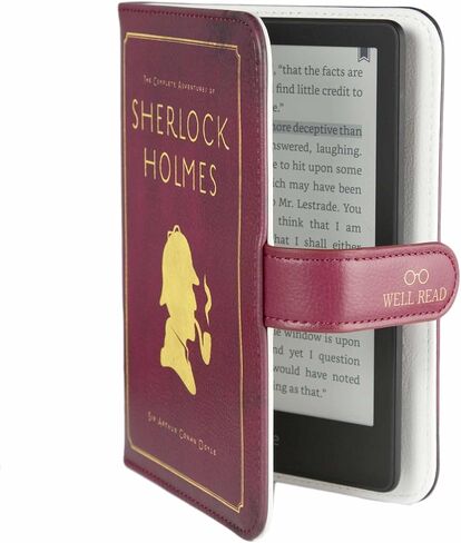 Alice in Wonderland Book Themed Universal Cover Case for Kindle Paperwhite, Kindle and Kobo eReaders (Includes Latest 2023 Kindle Paperwhite Models with 6.8 inch Screen) in Saudi Arabia