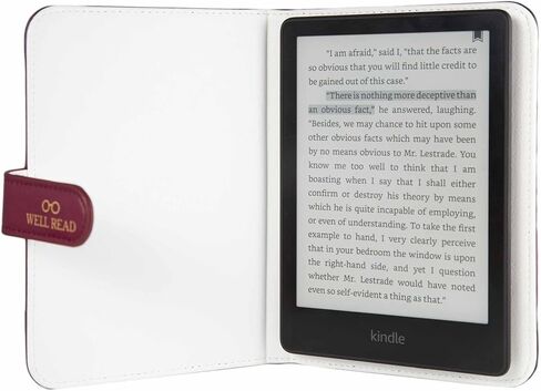 Alice in Wonderland Book Themed Universal Cover Case for Kindle Paperwhite, Kindle and Kobo eReaders (Includes Latest 2023 Kindle Paperwhite Models with 6.8 inch Screen) in Saudi Arabia