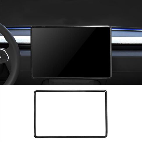 i-Tensodo Tempered Glass Screen Protector For Tesla Model X and Model S 17 inch, 9H Hardness Car Navigation Tempered Glass Anti Fingerprint and Scratch Resistance in Saudi Arabia