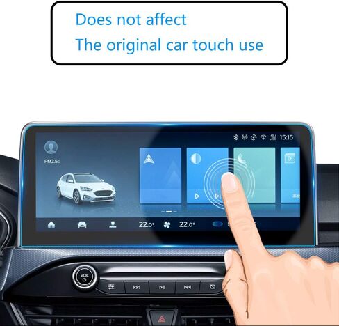 i-Tensodo Tempered Glass Screen Protector For Tesla Model X and Model S 17 inch, 9H Hardness Car Navigation Tempered Glass Anti Fingerprint and Scratch Resistance in Saudi Arabia