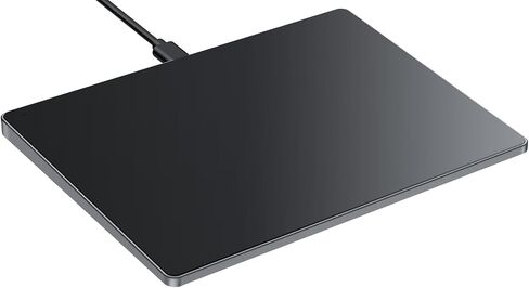 seenda Upgraded Trackpad, Tempered Glass Surface with Multi-Touch, Aluminum Slim USB Windows Touchpad with High Precision Navigation for Windows 10/11 Desktop/Laptop/Notebook Computer PC, Purple in Saudi Arabia