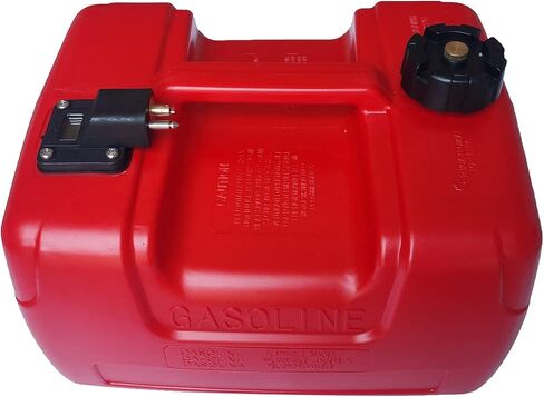 iFJF 6gal Portable Boat Fuel Tank with Hose Connector 24L Replacement for Outboard Marine Motor Plastic Fuel Tank in Saudi Arabia