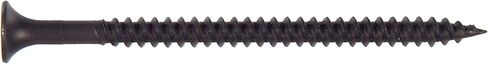39621 8-Inch x 3-Inch Fine Thread Square Drive Drywall Screw, 100-Pack, Black in Saudi Arabia