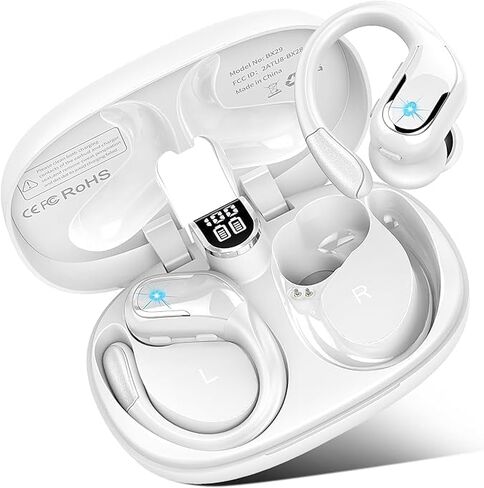 Ltinist Bluetooth Headphones Wireless Earbuds Playtime Wireless Charging Case Digital Display in Saudi Arabia