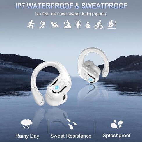 Ltinist Bluetooth Headphones Wireless Earbuds Playtime Wireless Charging Case Digital Display in Saudi Arabia