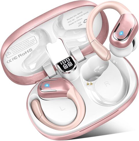 Ltinist Bluetooth Headphones Wireless Earbuds Playtime Wireless Charging Case Digital Display in Saudi Arabia