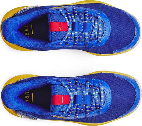Under Armour Big Kids Grade School Curry 3Z7 Basketball Shoes 3026623 (Blue/White/White, US Footwear Size System, Big Kid, Numeric, Medium, 5.5) in Saudi Arabia