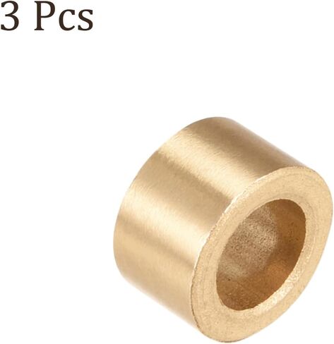 1pcs Sleeve Bearings - [25mm Bore Dia x 32mm OD x 20mm Length] Sintered Bronze Bushing for Industrial Equipment, Self-Lubricating, Gold Tone in Saudi Arabia