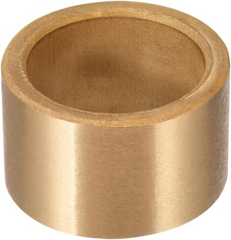 1pcs Sleeve Bearings - [25mm Bore Dia x 32mm OD x 20mm Length] Sintered Bronze Bushing for Industrial Equipment, Self-Lubricating, Gold Tone in Saudi Arabia