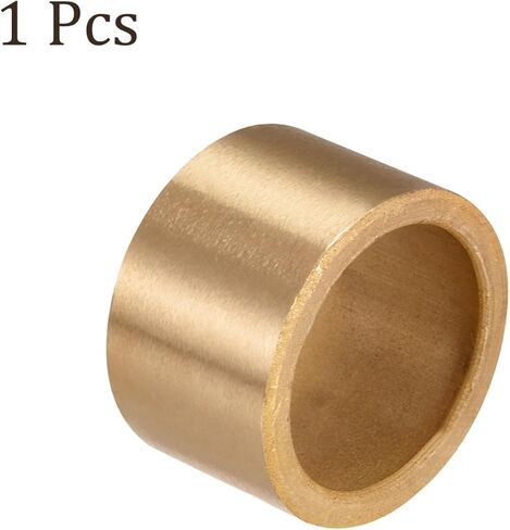 1pcs Sleeve Bearings - [25mm Bore Dia x 32mm OD x 20mm Length] Sintered Bronze Bushing for Industrial Equipment, Self-Lubricating, Gold Tone in Saudi Arabia