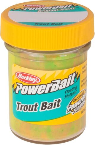 Berkley PowerBait® Glitter Turbo Dough®, Spring Green Yellow, 1.75-Ounce in Saudi Arabia