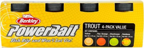Berkley PowerBait® Glitter Turbo Dough®, Spring Green Yellow, 1.75-Ounce in Saudi Arabia