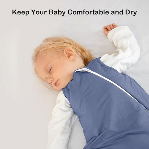 رايون مصنوع من الخيزران، كيس نوم للأطفال 1.0 توغ، بطانية فائقة النعومة يمكن ارتداؤها من 24 إلى 36 شهرًا، حقيبة نوم للأطفال الصغار 2t-3t للجنسين الأولاد والبنات، كيس نوم بسحاب ثنائي الاتجاه وخفيف الوزن XXL in Kuwait