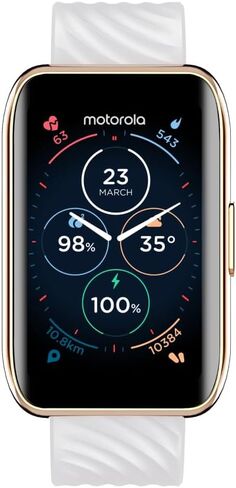 Motorola Moto 40 Smartwatch -10 Days Battery Life, Google Fit Integration, 1.5'' Crystal Clear Display, Heart Tracking, in-Depth Sleep Tracking, iOS and Android Compatible (Phantom Black) in Saudi Arabia