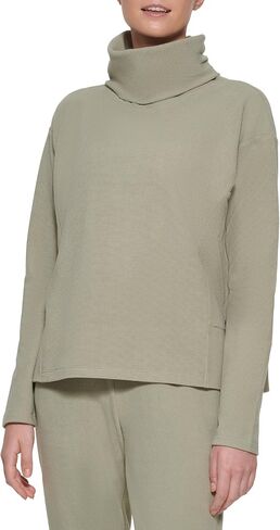 Andrew Marc womens Fleece Turtleneck Sweatshirt in Saudi Arabia