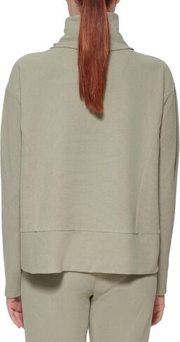 Andrew Marc womens Fleece Turtleneck Sweatshirt in Saudi Arabia