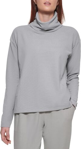 Andrew Marc womens Fleece Turtleneck Sweatshirt in Saudi Arabia