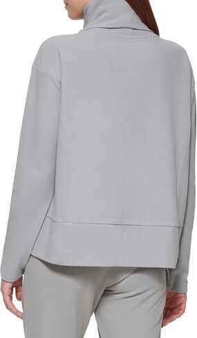 Andrew Marc womens Fleece Turtleneck Sweatshirt in Saudi Arabia