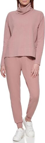 Andrew Marc womens Fleece Turtleneck Sweatshirt in Saudi Arabia