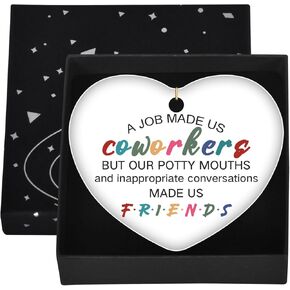 Thank You Gifts for Teacher Preschool Daycare Teacher Appreciation Gifts Ceramic Keepsake Sign Heart Plaque Best Teacher Gift, Thank You Gifts from Student, End of Year Teacher Gift