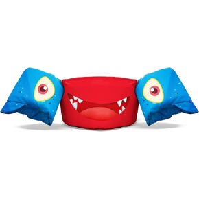 Kids Swim Vest, Pool Jacket for Child 22-66lbs, Pool Vests with Stretchable Seat Belt Design for 2-7 Boys and Girls Baby Swim Beach Lake (Cartoon Crab