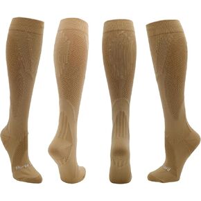 Compression Socks for Nurses - Women & Men - 20-30mmHg Graduated Compression, For Medical Staff, Athletes - 1 Pair