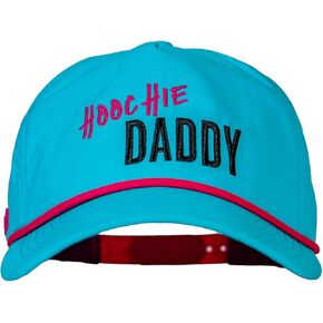 Combat Iron Hoochie Daddy Crushable Summertime Rope Hats for Men, Unstructured Snapback Performance Water-Resistant Baseball Cap Men & Women - Seamform Teal in Saudi Arabia