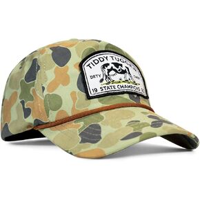 Combat Iron Hoochie Daddy Crushable Summertime Rope Hats for Men, Unstructured Snapback Performance Water-Resistant Baseball Cap Men & Women - Seamform Teal
