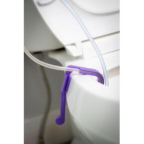 Original Blue Stickman Drain-Away PD Toilet Clip (1.5-1.7")