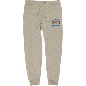 Blue 84 Men's Standard NBA Officially Licensed Sweatpants Jogger Oatmeal