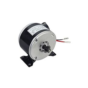 AlveyTech 24 Volt 250 Watt Electric MY1016 DC Motor - 24V 250W 2600-2850 RPM with 11-Tooth #25 Chain Gear Sprocket, Brushed Brush-Type, Battery Power, use on Many Razor Scooter Dirt Mini Bike Go-Kart